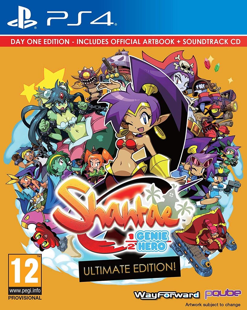 PS4 Shantae: Half-Genie Hero - Ultimate Day One Edition цена и информация | Kompiuteriniai žaidimai | pigu.lt