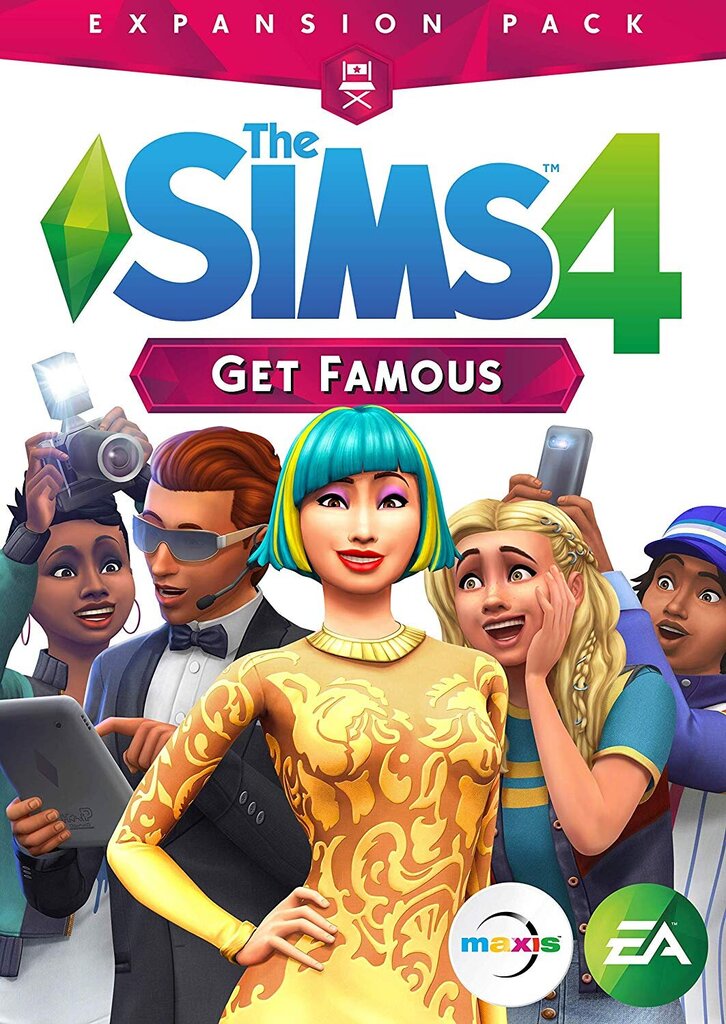 PC Sims 4: Get Famous Expansion Pack цена и информация | Kompiuteriniai žaidimai | pigu.lt