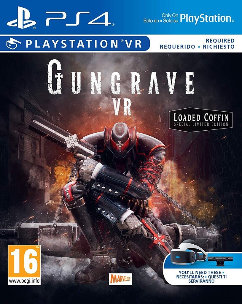 Gungrave VR Loaded Coffin Special Limited Edition, PS VR kaina ir informacija | Kompiuteriniai žaidimai | pigu.lt