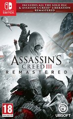 SWITCH Assassin's Creed III and Liberation Remastered цена и информация | Компьютерные игры | pigu.lt