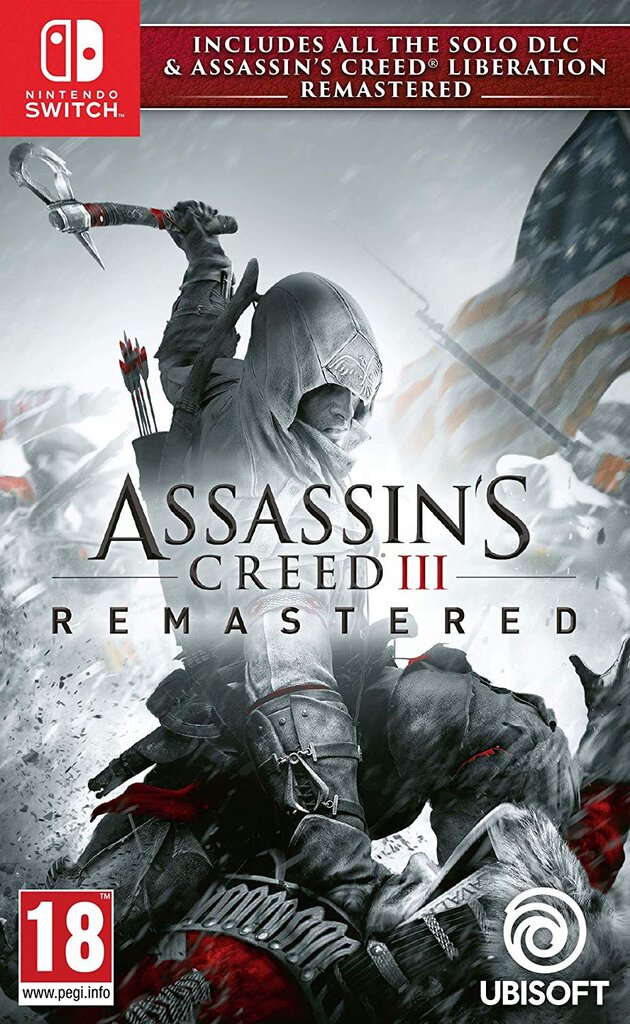 SWITCH Assassin's Creed III and Liberation Remastered kaina ir informacija | Kompiuteriniai žaidimai | pigu.lt