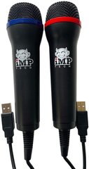 Mikrofonų rinkinys iMP Tech Universal Duets Twin USB Microphone Pack kaina ir informacija | Mikrofonai | pigu.lt
