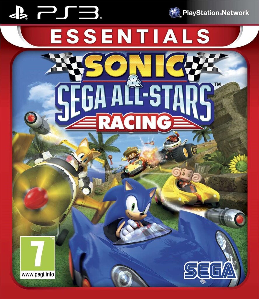 PS3 Sonic and Sega All-Stars Racing kaina ir informacija | Kompiuteriniai žaidimai | pigu.lt