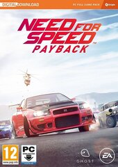 Need for Speed Payback, PC kaina ir informacija | Kompiuteriniai žaidimai | pigu.lt