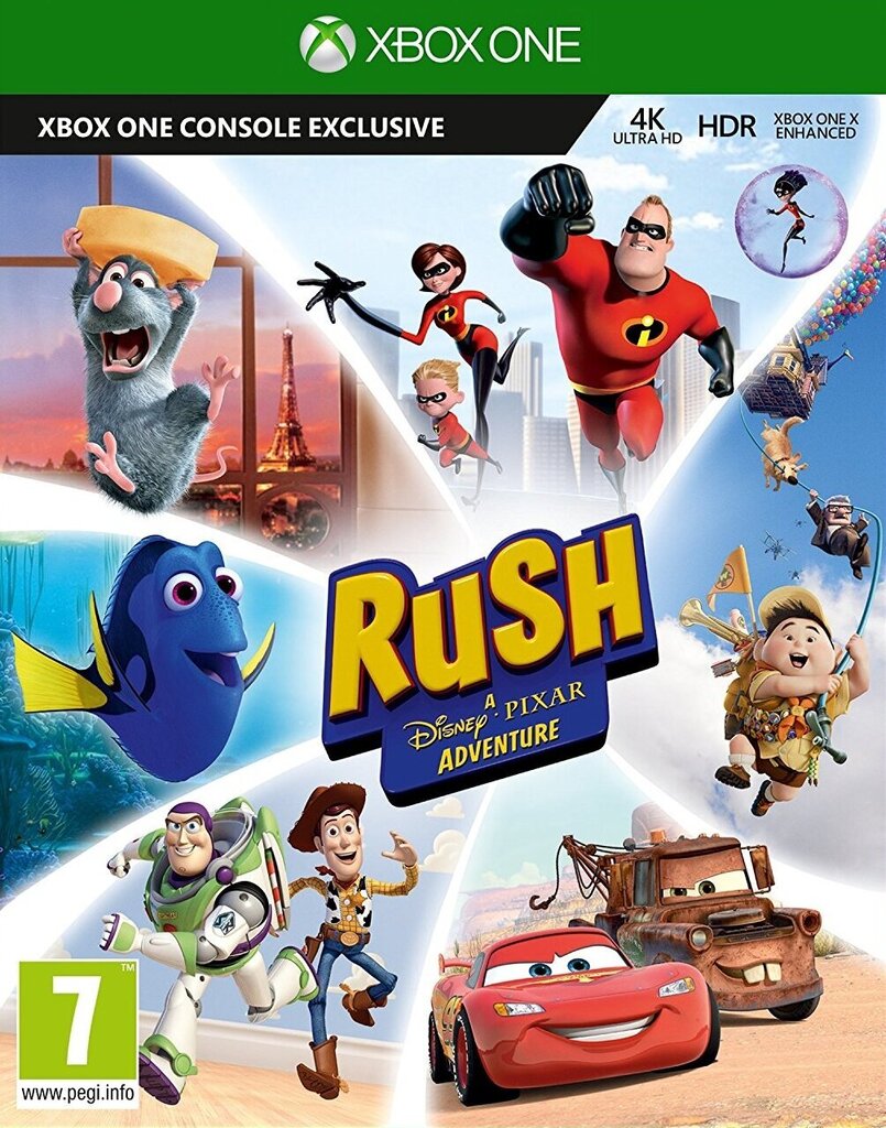 Rush: A Disney Pixar Adventure, Xbox One kaina ir informacija | Kompiuteriniai žaidimai | pigu.lt