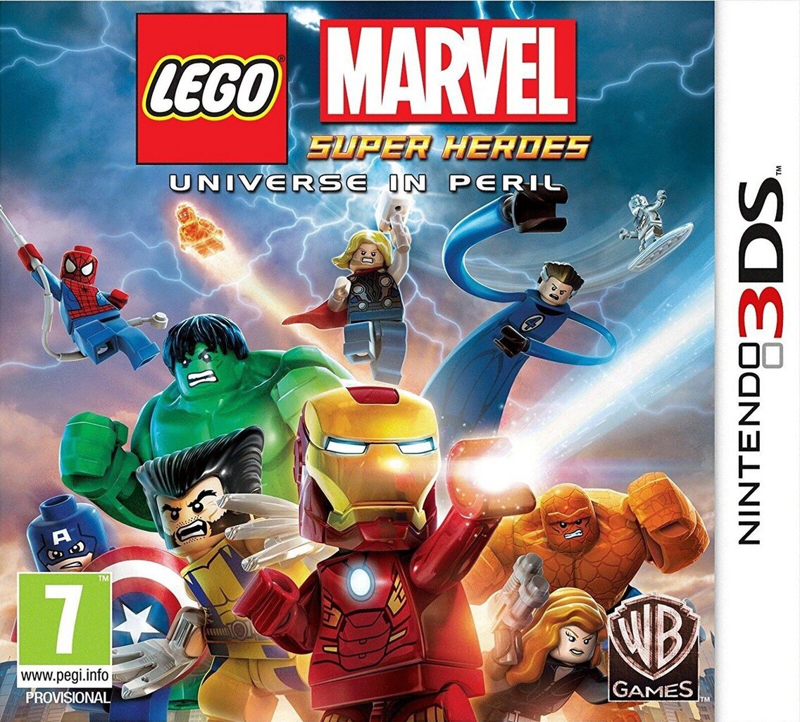Lego Marvel Super Heroes: Universe in Peril, Nintendo 3DS цена и информация | Kompiuteriniai žaidimai | pigu.lt