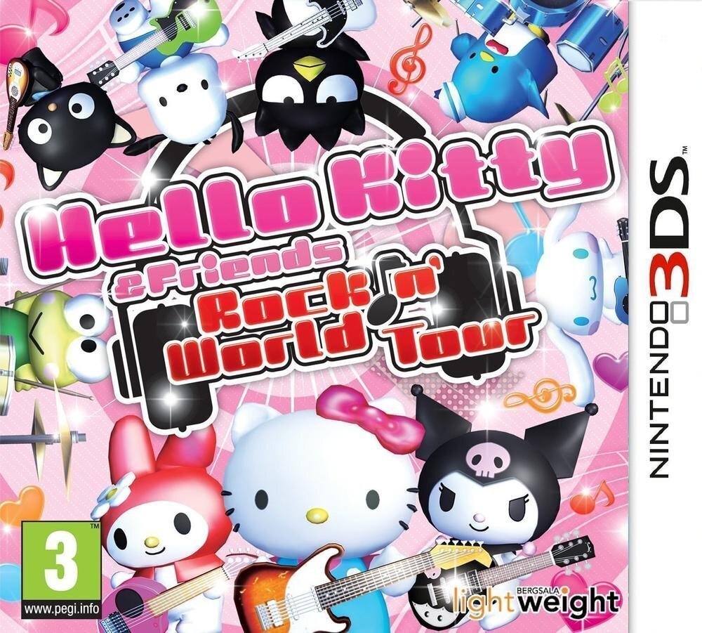 3DS Hello Kitty and Friends: Rockin' World Tour kaina ir informacija | Kompiuteriniai žaidimai | pigu.lt