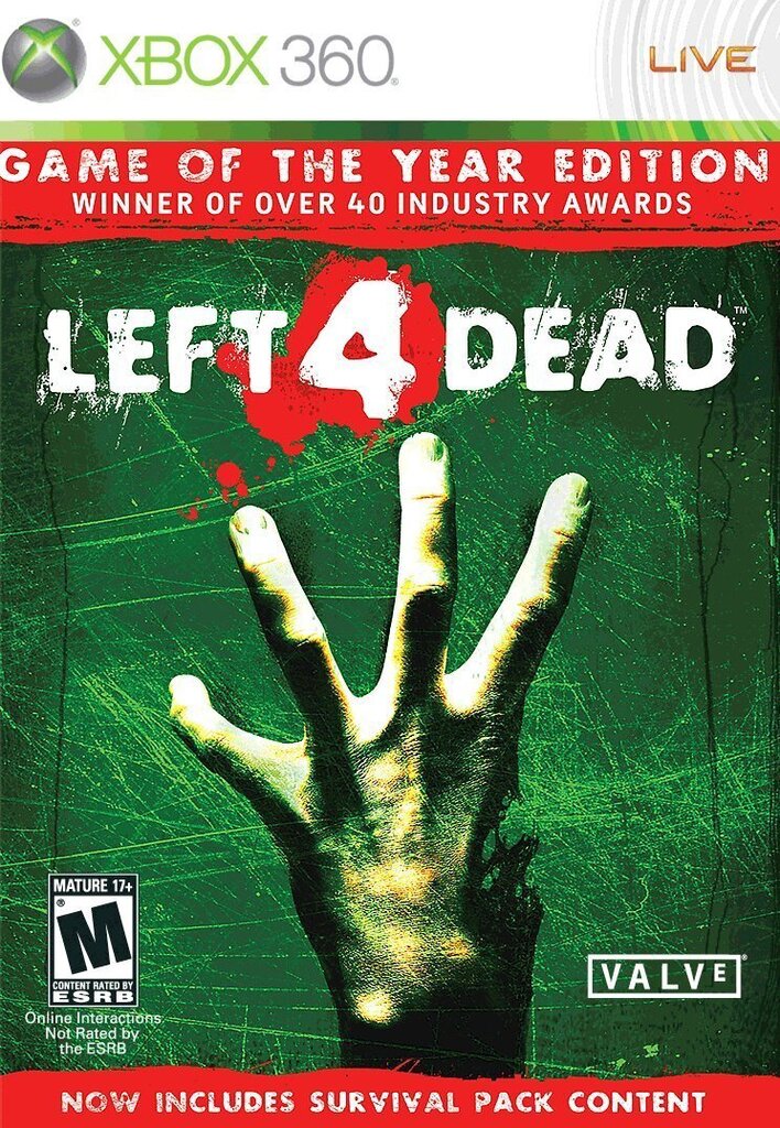 Xbox 360 Left 4 Dead GOTY Edition US Version - Xbox One Compatible цена и информация | Kompiuteriniai žaidimai | pigu.lt