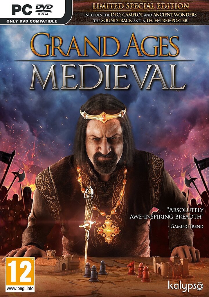 PC Grand Ages: Medieval Limited Special Edition цена и информация | Kompiuteriniai žaidimai | pigu.lt