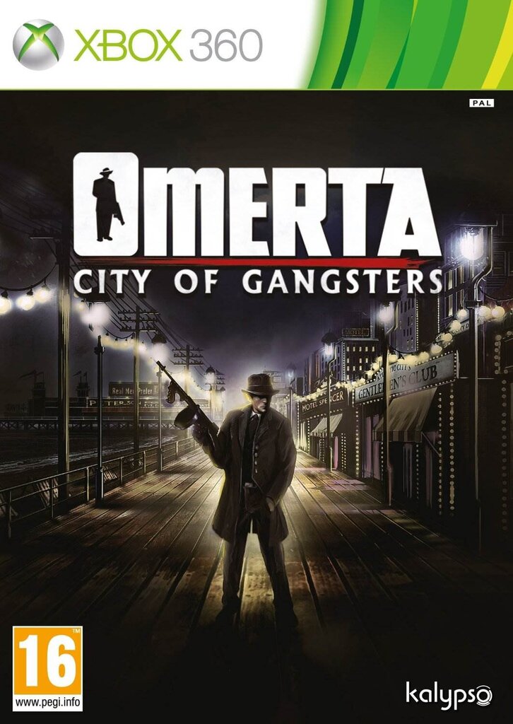 Xbox 360 Omerta: City of Gangsters цена и информация | Kompiuteriniai žaidimai | pigu.lt