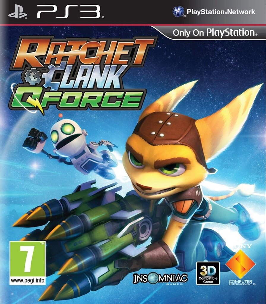 PS3 Ratchet and Clank: Q-Force цена и информация | Kompiuteriniai žaidimai | pigu.lt