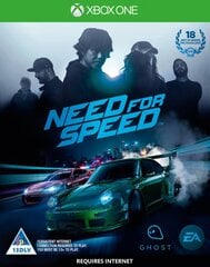 Компьютерная игра Xbox One Need for Speed цена и информация | Electronic Arts Бытовая техника и электроника | pigu.lt