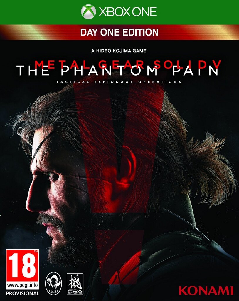Xbox One Metal Gear Solid V: The Phantom Pain Day One Edition kaina ir informacija | Kompiuteriniai žaidimai | pigu.lt