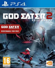 PS4 God Eater 2: Rage Burst incl. Resurrection Digital Download цена и информация | Компьютерные игры | pigu.lt