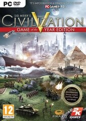 Sid Meier's Civilization V Game of the Year Edition PC kaina ir informacija | Kompiuteriniai žaidimai | pigu.lt