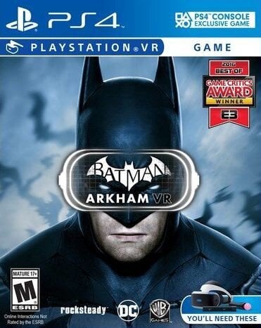 Batman: Arkham VR PS4 цена и информация | Kompiuteriniai žaidimai | pigu.lt