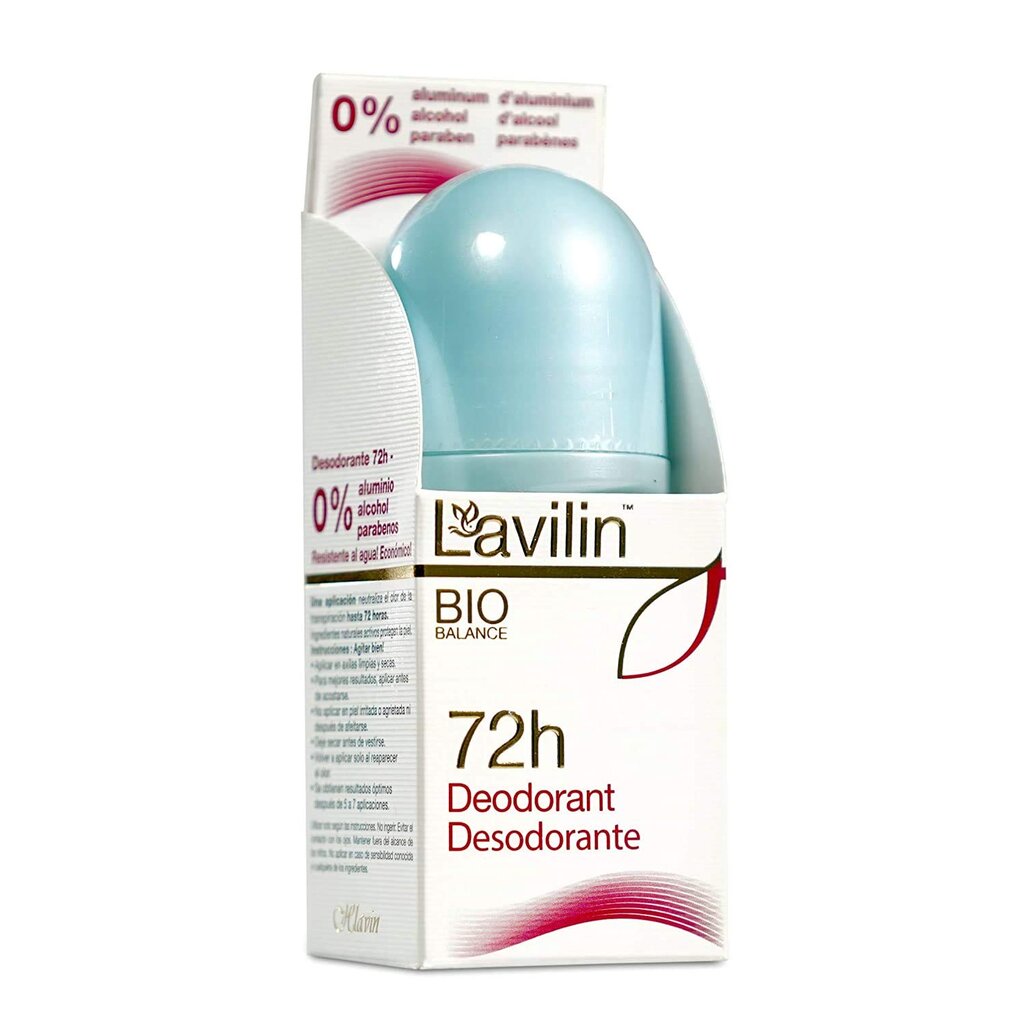 Rutulinis dezodorantas Lavilin 72h, 60 ml kaina ir informacija | Dezodorantai | pigu.lt