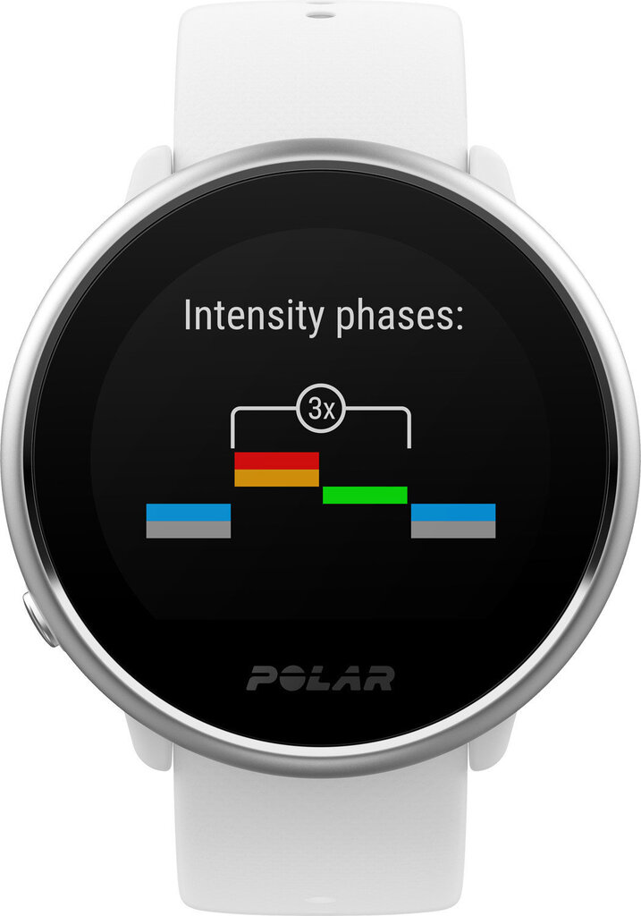 Polar Ignite, M/L, White kaina ir informacija | Išmanieji laikrodžiai (smartwatch) | pigu.lt