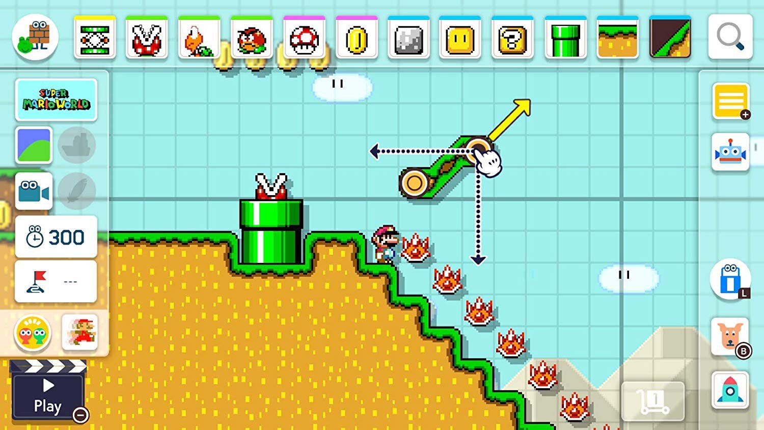 Super Mario Maker 2 NSW kaina ir informacija | Kompiuteriniai žaidimai | pigu.lt