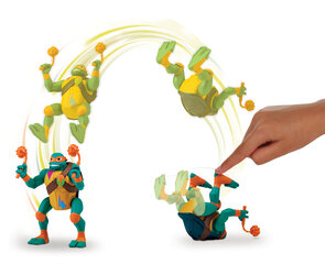 Фигурка ROTMNT Michelangelo, Черепашки ниндзя 81403 цена и информация | Игрушки для мальчиков | pigu.lt
