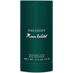 Дезодорант карандаш для мужчин Davidoff Run Wild 75 мл цена и информация | Мужская парфюмированная косметика | pigu.lt