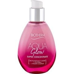 Švytėjimo suteikiantis veido koncentratas Biotherm Aqua Glow 50 ml kaina ir informacija | Veido aliejai, serumai | pigu.lt