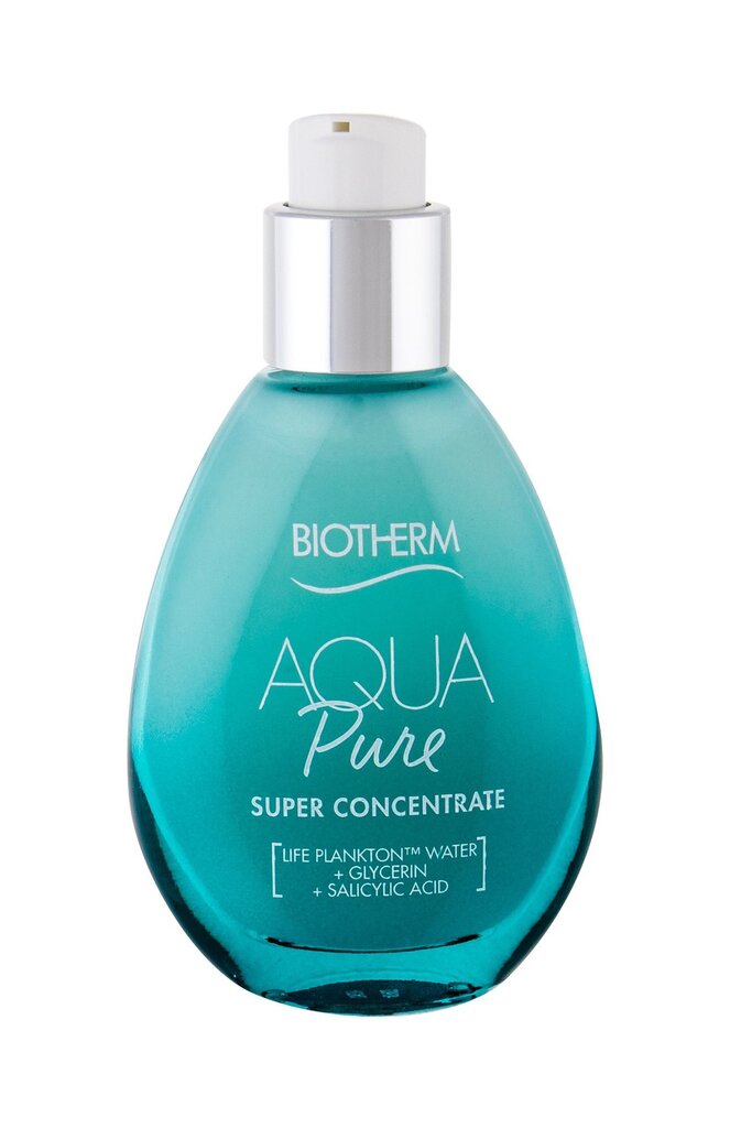 Valomasis ir drėkinamasis koncentratas Biotherm Aqua Pure 50 ml kaina ir informacija | Veido aliejai, serumai | pigu.lt