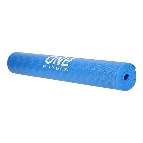 Jogos kilimėlis One Fitness YM01 173x61x0,3 cm, mėlynas цена и информация | Kilimėliai sportui | pigu.lt