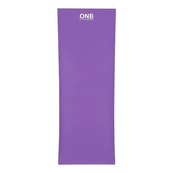 Jogos kilimėlis One Fitness YM01 173x61x0,3 cm, violetinis kaina ir informacija | Kilimėliai sportui | pigu.lt