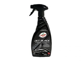 Черный спрей воск HYBRID JET BLACK Turtle Wax 500мл цена и информация | Автохимия | pigu.lt