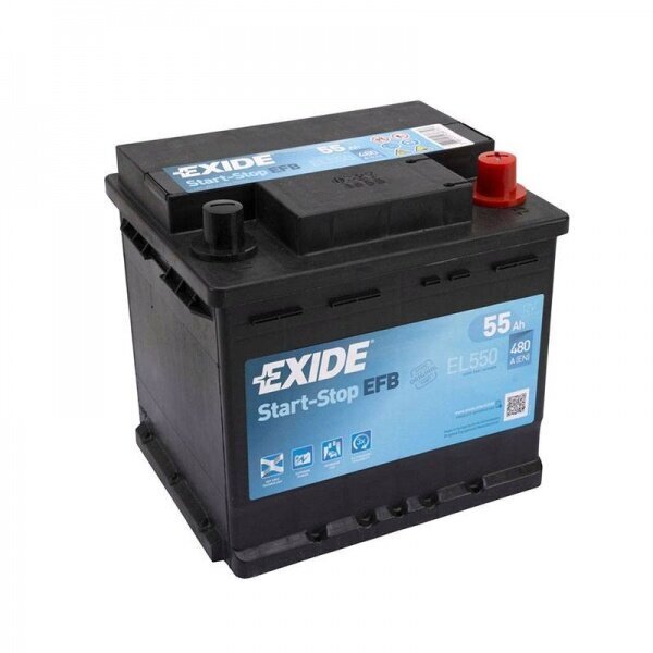 Akumuliatorius Exide 55 Ah 480 A EN 12V kaina ir informacija | Akumuliatoriai | pigu.lt