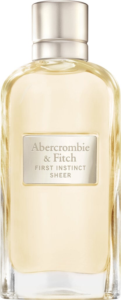 Kvapusis vanduo Abercrombie & Fitch First Instinct Sheer EDP moterims 100 ml kaina ir informacija | Kvepalai moterims | pigu.lt