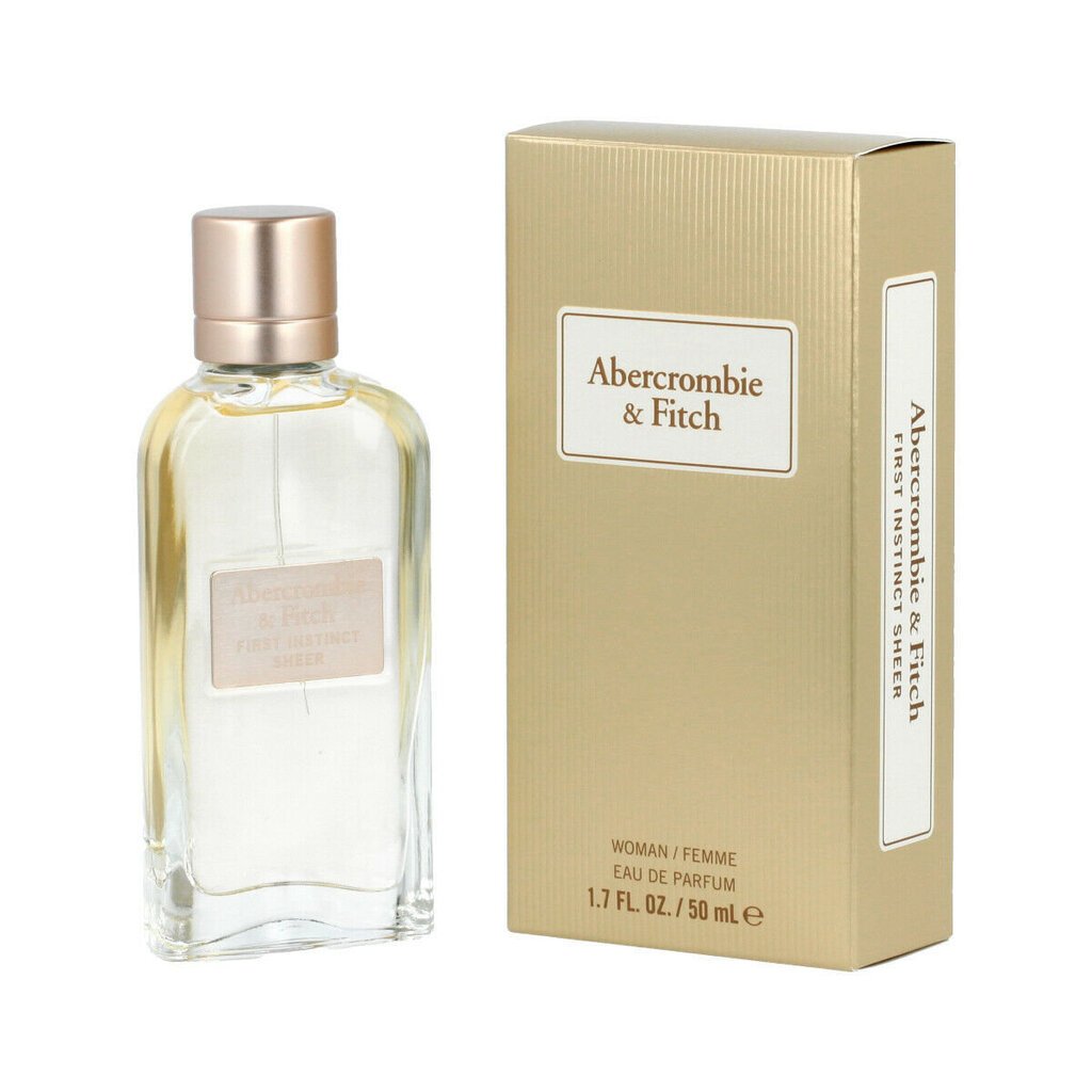 Kvapusis vanduo moterims Abercrombie & Fitch First Instinct Sheer EDP 50 ml цена и информация | Kvepalai moterims | pigu.lt