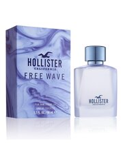 Туалетная вода для мужчин Hollister Free Wave EDT, 50 мл цена и информация | Мужские духи | pigu.lt