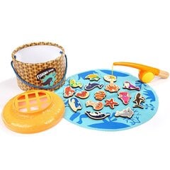 Magnetinis žvejybos žaidimas Top Bright Mažojo žvejo rinkinys dėžutėje kaina ir informacija | Žaislai kūdikiams | pigu.lt