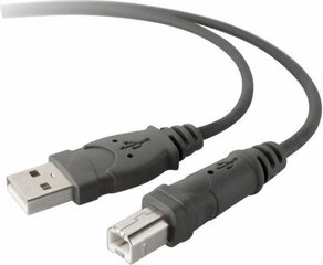 Belkin, USB-A/USB-B, 3 m kaina ir informacija | Kabeliai ir laidai | pigu.lt