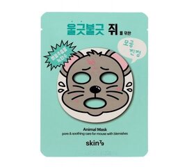 Очищающая листовая маска для лица Skin79 Animal Mouse 23 г цена и информация | Маски для лица, патчи для глаз | pigu.lt