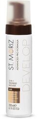 Пена для автозагара St. Moriz Advanced Pro 5in1 200 мл Dark цена и информация | Кремы от загара | pigu.lt