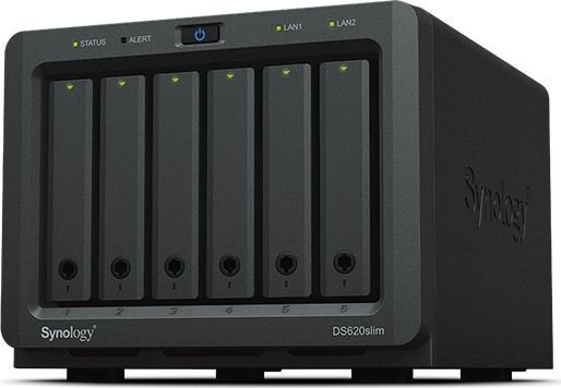 Synology DS620 цена и информация | Išorinių kietųjų diskų dėklai | pigu.lt