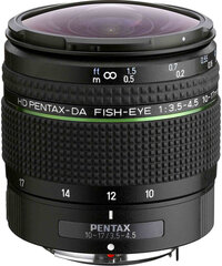 HD Pentax DA 10-17mm f/3.5-4.5 ED lens kaina ir informacija | Objektyvai | pigu.lt