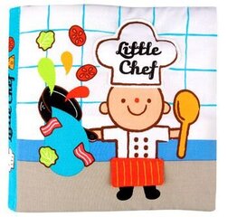 Мягкая книжка "Little Chef" / K´sKids Read & Play цена и информация | Игрушки для малышей | pigu.lt