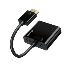 Baseus CAHUB-AH01, micro USB AUX audio 3.5 мм цена и информация | Кабели для телефонов | pigu.lt