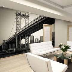 Fototapetai - Manheteno tiltas, Niujorkas kaina ir informacija | Fototapetai | pigu.lt