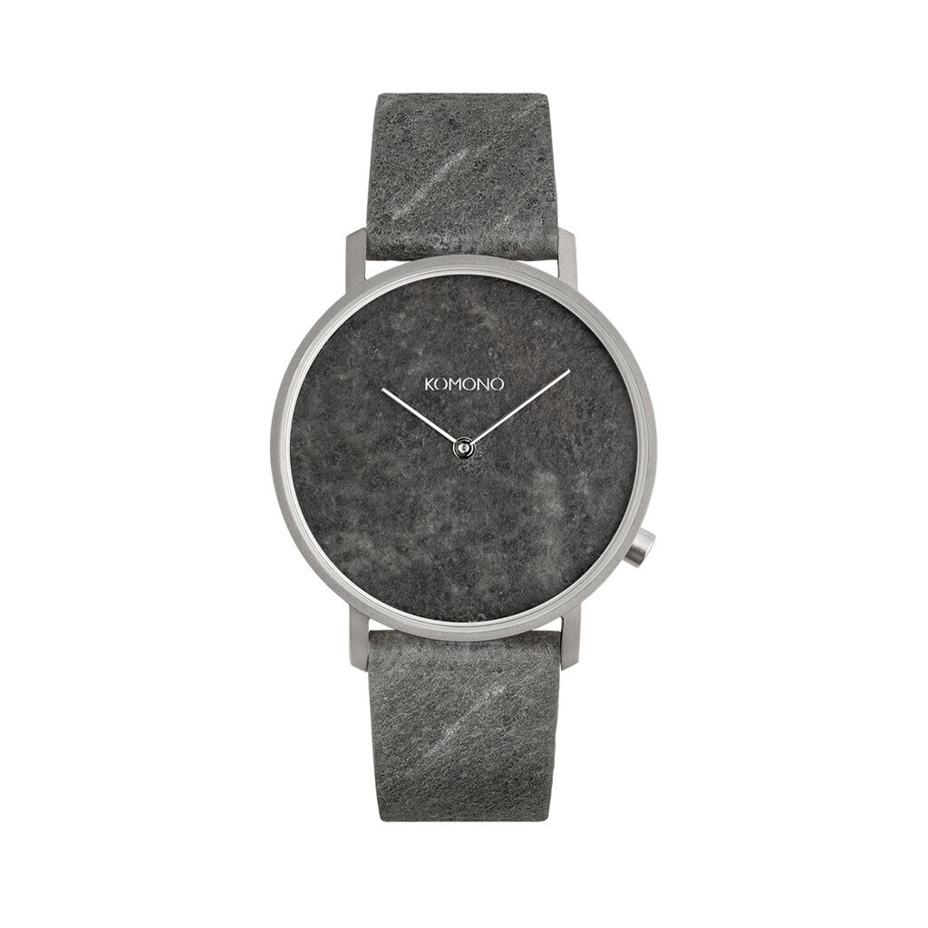 Lewis vyriškas laikrodis Komono Dark Slate KOM W4053, pilka/sidabrinė spalva kaina ir informacija | Vyriški laikrodžiai | pigu.lt