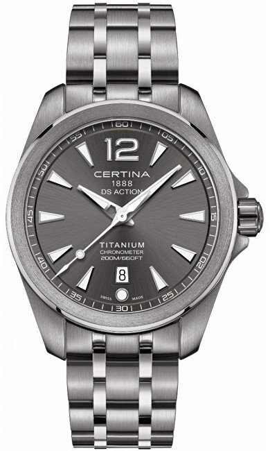 Vyriškas laikrodis Certina ds action titanium chronometer C032.851.44.087.00 цена и информация | Vyriški laikrodžiai | pigu.lt