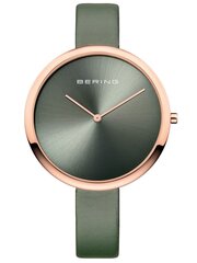 Bering moteriškas laikrodis Classic 12240-667, žalios/auksinės spalvos kaina ir informacija | Moteriški laikrodžiai | pigu.lt