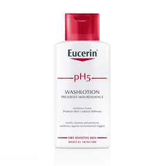 Очищающий лосьон Eucerin для чувствительной кожи, 200 мл цена и информация | Масла, гели для душа | pigu.lt