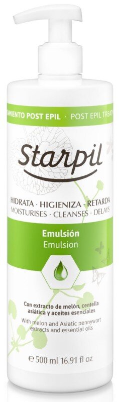 Emulsija po depiliacijos Starpil 500 ml цена и информация | Depiliacijos priemonės | pigu.lt