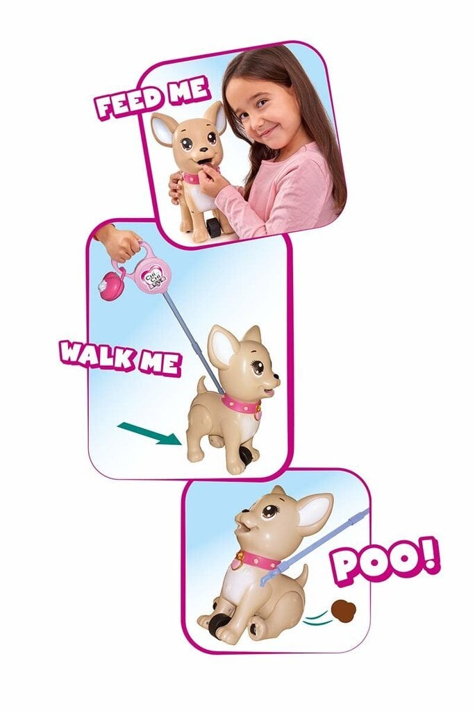 Interaktyvus šuniukas Simba Chi Chi Love kaina ir informacija | Žaislai mergaitėms | pigu.lt