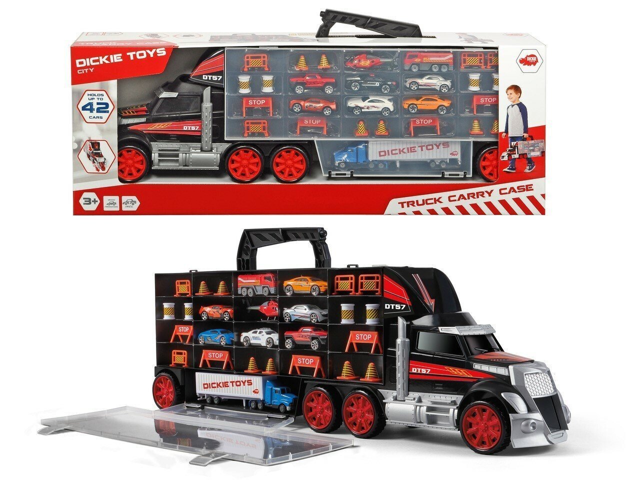 Transporteris su automodeliais Simba Dickie Toys цена и информация | Žaislai berniukams | pigu.lt